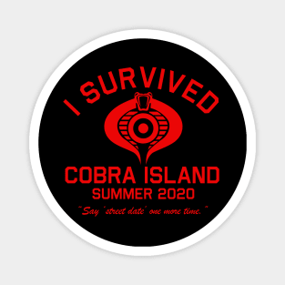 Cobra Island Survivor Magnet